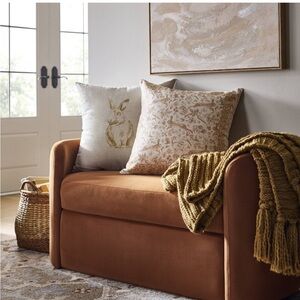 Threshold with Studio McGee Printed Easter Toile Block Print Pillow.